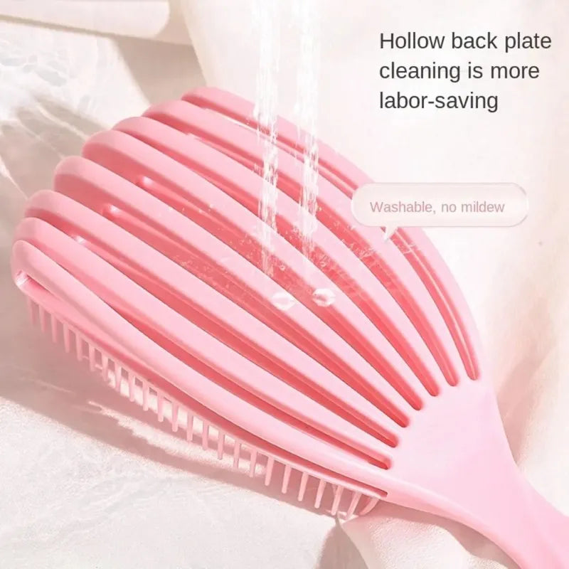 Pink Octopus Detangling Hair Brush