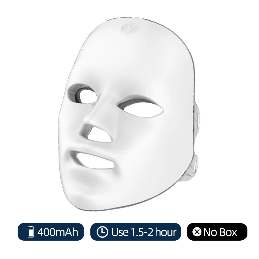 7-Color LED Light Therapy Face Mask | Rechargeable Skincare Mask