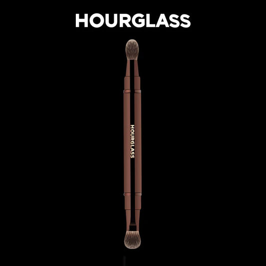 Hourglass Dual-Ended Precision Eyeshadow Brush – Blending & Detail Makeup Brush