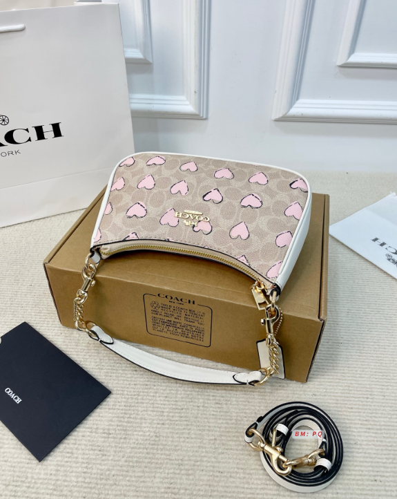 Sweetheart Canvas Shoulder Bag