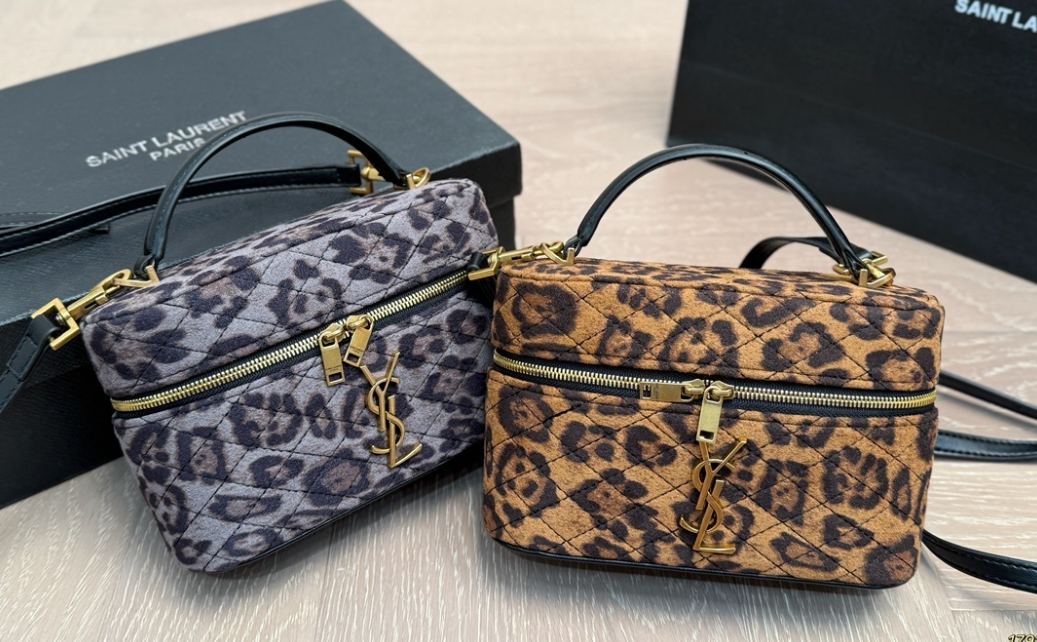 Wild Elegance Leopard Crossbody Bag