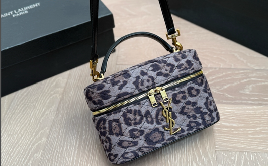 Wild Elegance Leopard Crossbody Bag