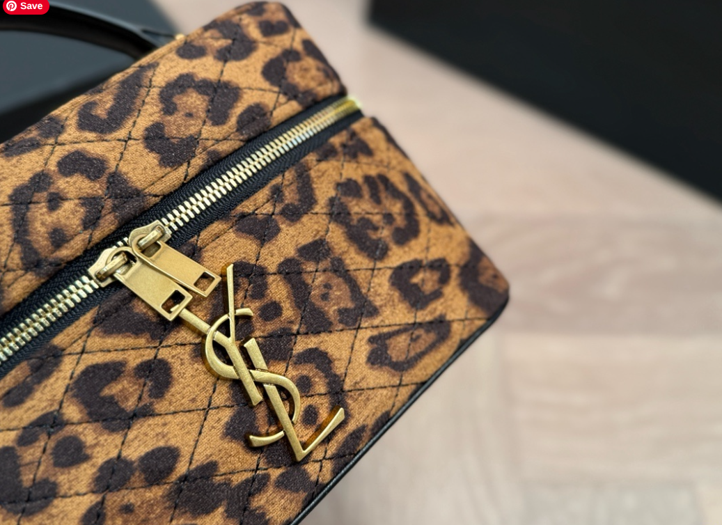 Wild Elegance Leopard Crossbody Bag