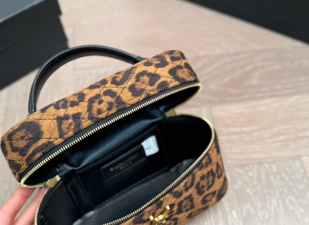 Wild Elegance Leopard Crossbody Bag
