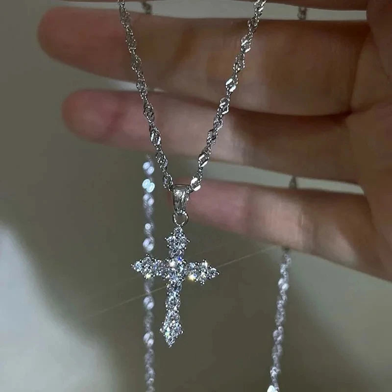 Celeste Cross Necklace ✨