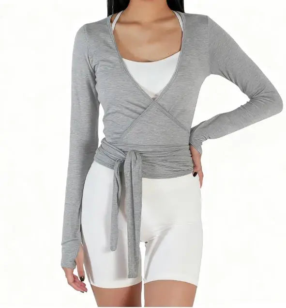 The Arabella Ballet Wrap Top
