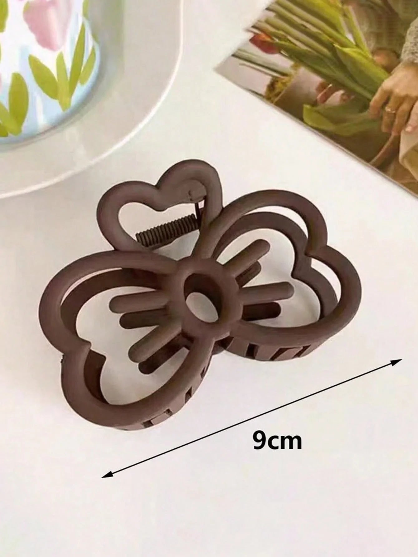 Bloom Hair Claw Clip | Matte Flower Hair Clip | Everyday Cute Hair Accessory