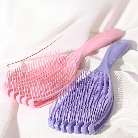 Pink Octopus Detangling Hair Brush