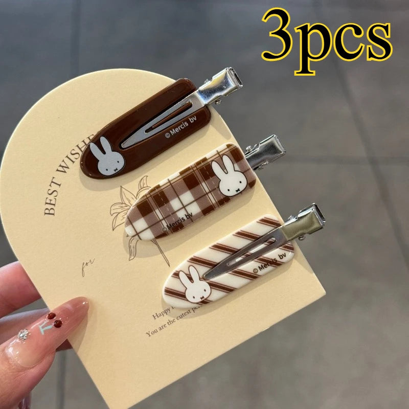 Miffy Plaid Hair Clip