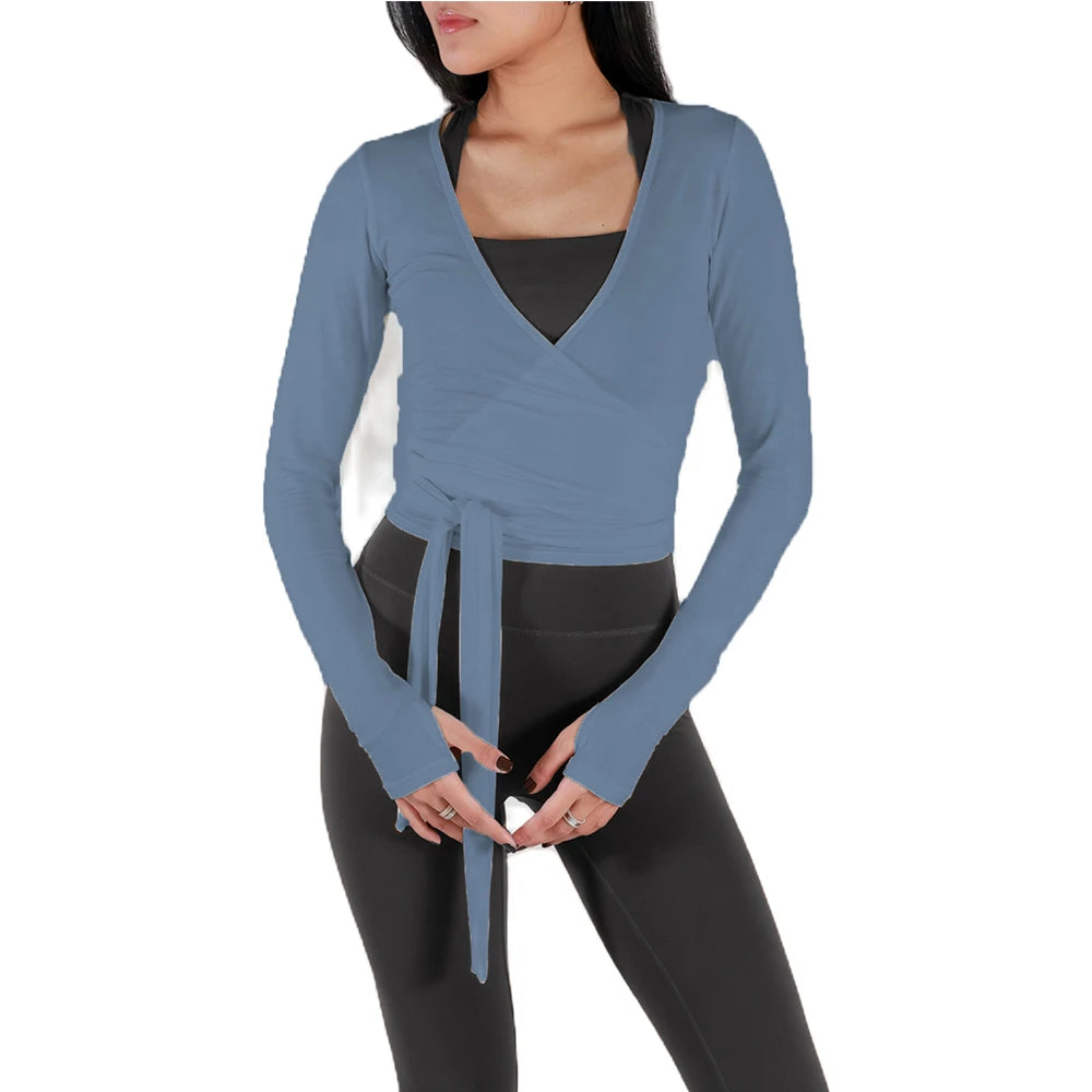 The Arabella Ballet Wrap Top
