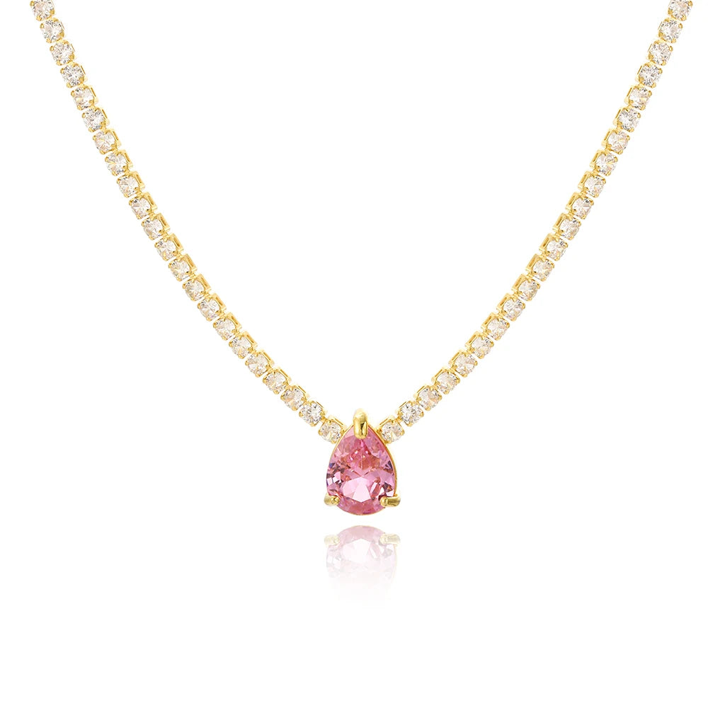 Celeste Crystal Necklace Collection