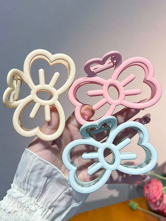 Bloom Hair Claw Clip | Matte Flower Hair Clip | Everyday Cute Hair Accessory