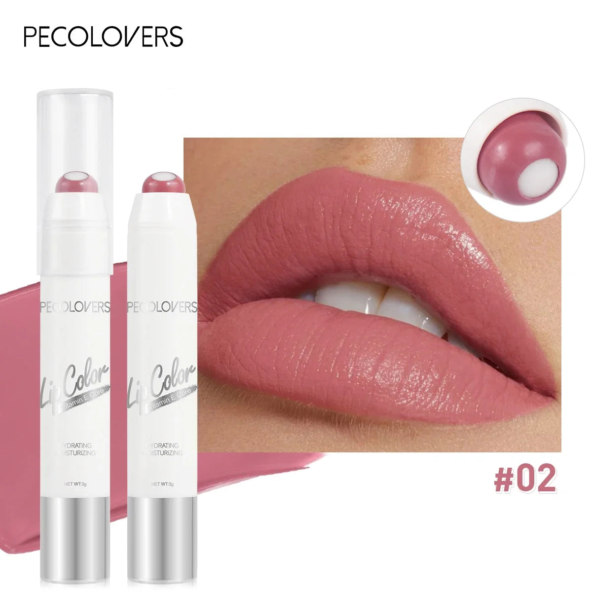 2-in-1 Velvet Lip Balm & Matte Lipstick