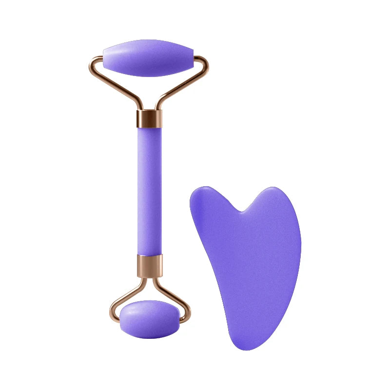 Facial Massage Roller & Sculpting Set | Face, Neck & Eye Beauty Tool