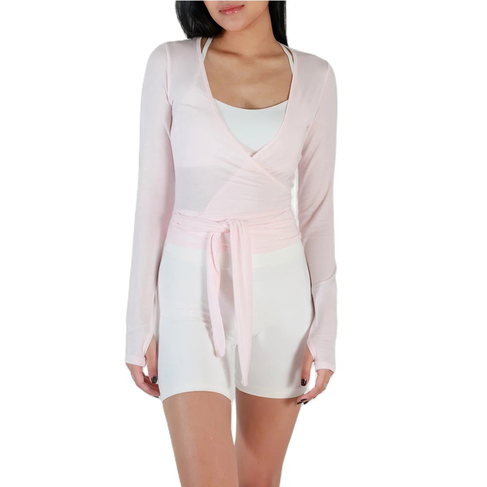 The Arabella Ballet Wrap Top
