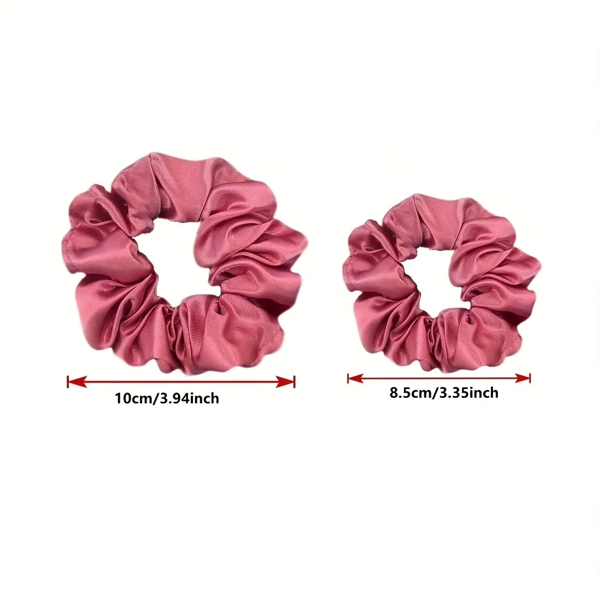 Satin Scrunchie Collection | 16-Piece Soft Hair Tie Set