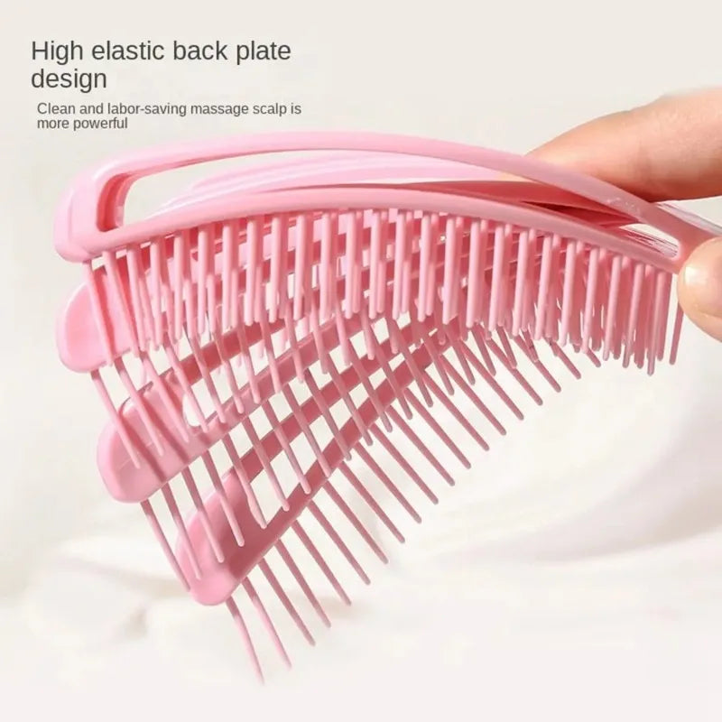 Pink Octopus Detangling Hair Brush